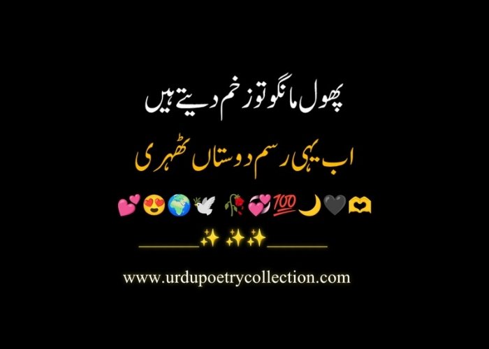 Poetry about sadness in Urdu