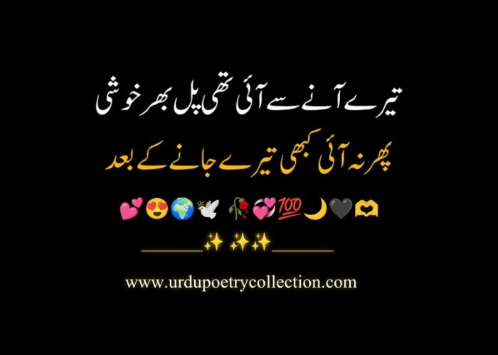 Urdu sad poem