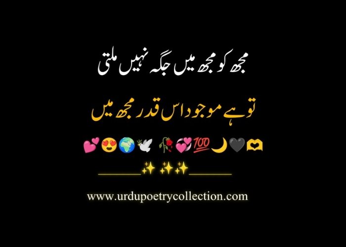 URDU poetry udas